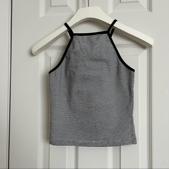 Garage Striped Cropped Tank Top XS - Picture 2 of 5